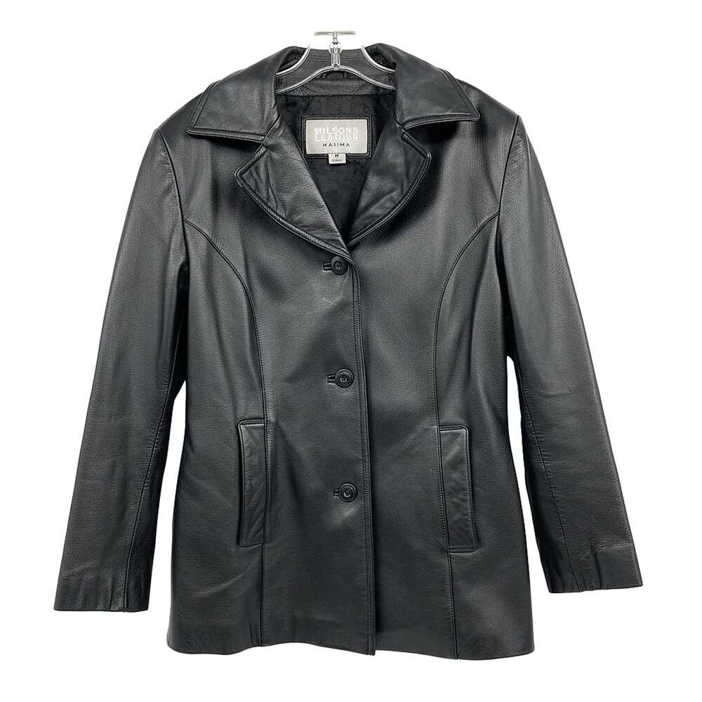 Wilsons Leather Black Leather Jacket | Women’s Size M Regular
